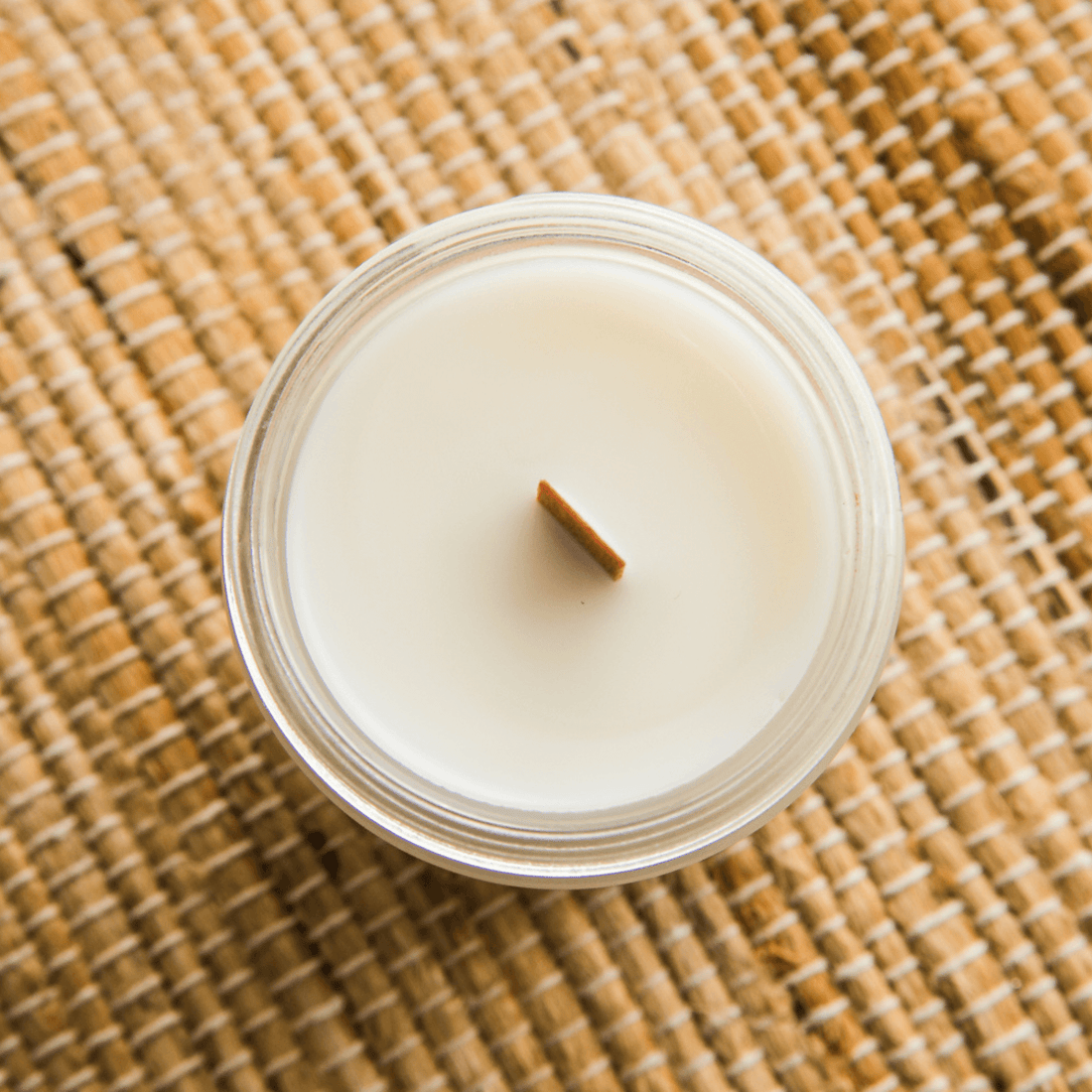 Juicy Pear | Coconut Beeswax Candle with Wooden Wick | 8 oz
