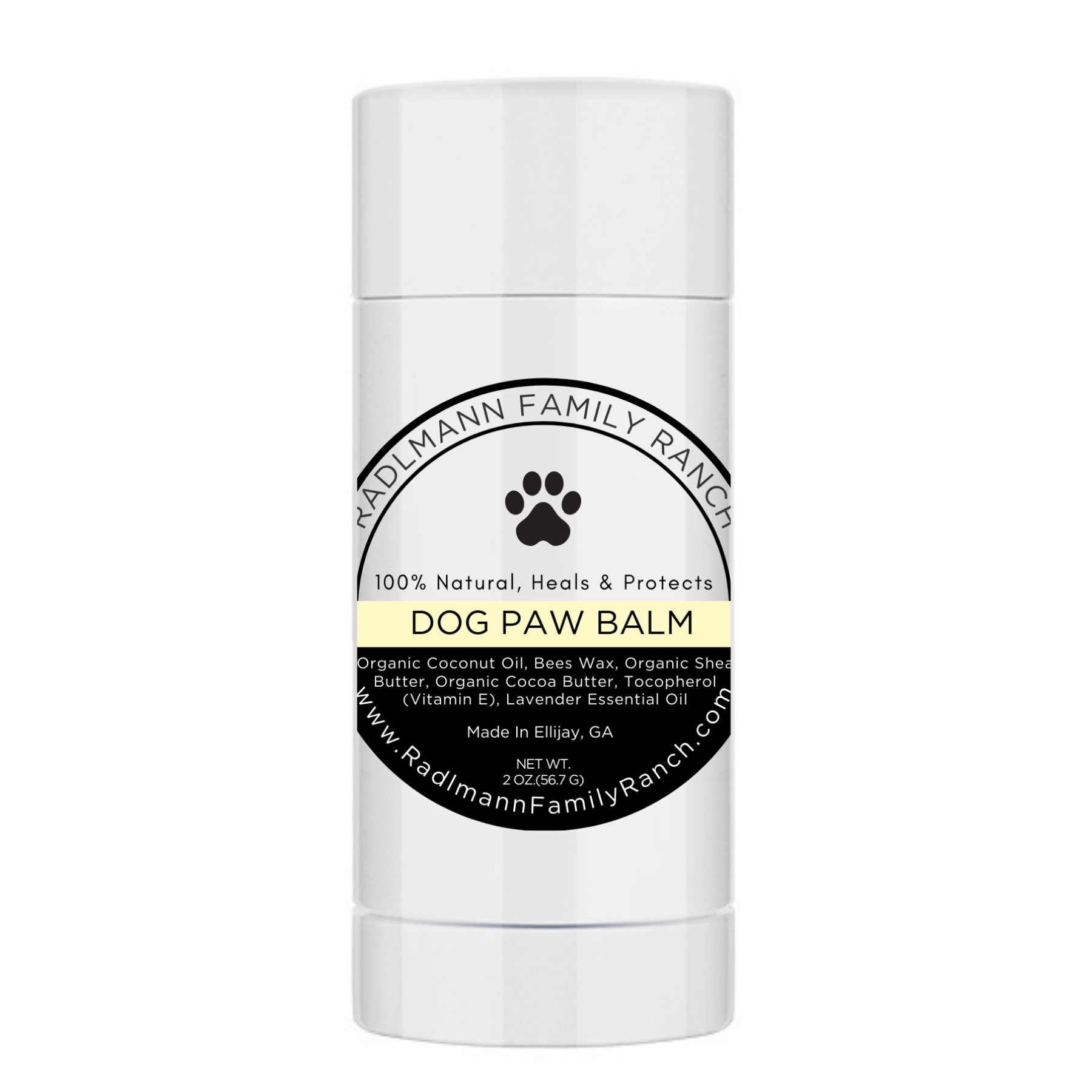 All Natural Goat Milk Paw Balm For Dogs | 1 oz