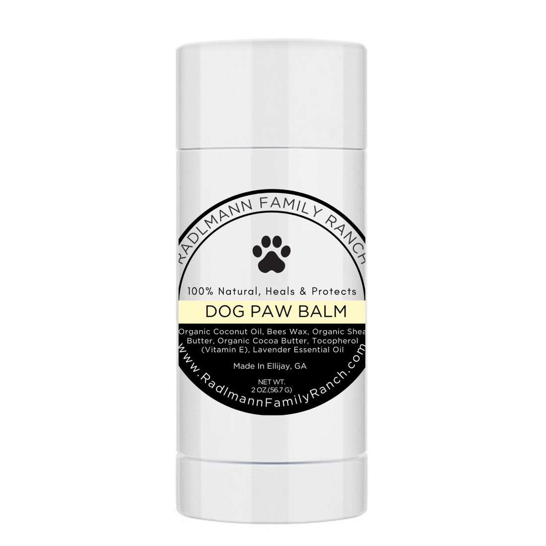 All Natural Goat Milk Paw Balm For Dogs | 1 oz