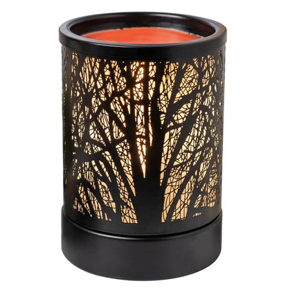 Wax Melts Warmer with LED Light &amp; Silicone Tray
